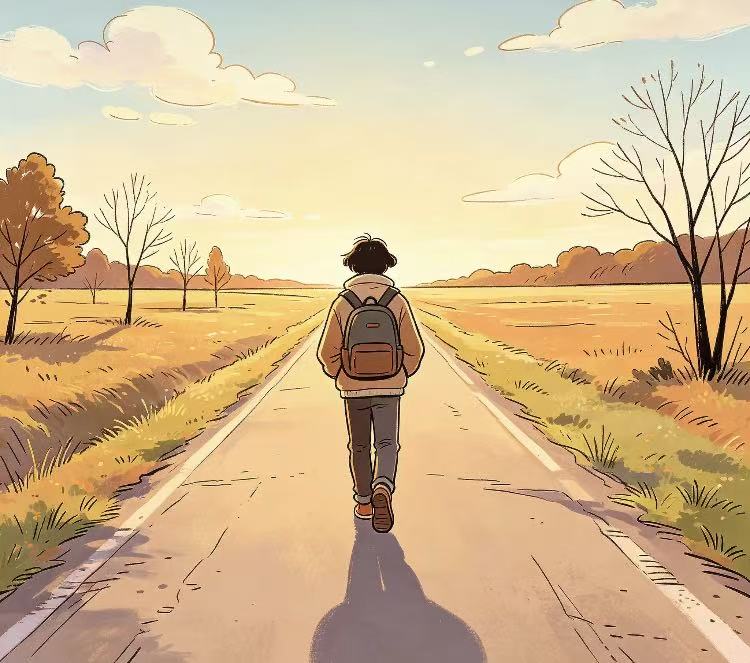A person has completed the journey of life