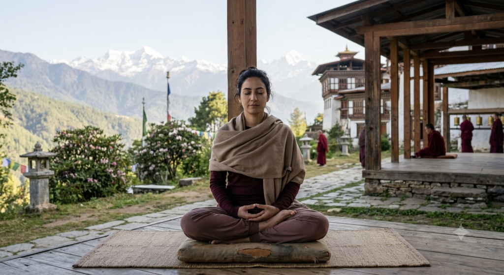 Inner peace and equanimity through Buddhist practice